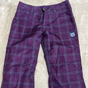 Burton Dry ride Snowboarding Ski Snow Pants Women’s size medium